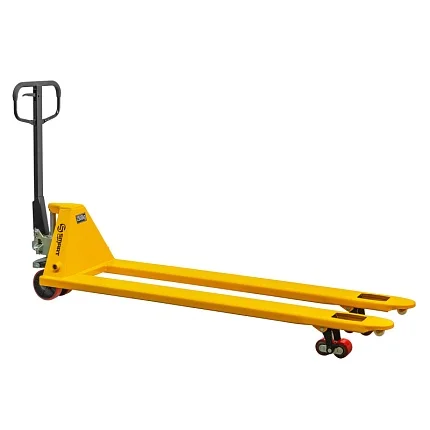 Гидравлическая тележка (рохля)  SMARTLIFT SD-L (CBY-BF2.5; г/п 2500 кг; 1500х550 мм; PDP)