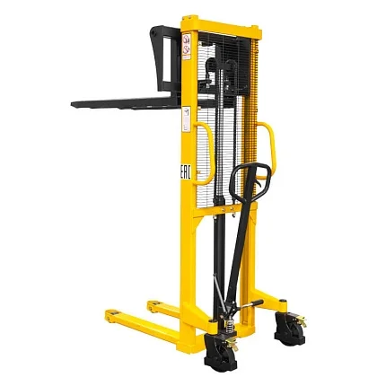 Ручной гидравлический штабелер SMARTLIFT SDJ 1516 (г/п 1500 кг; 1,6 м; вилы 310-830 мм) 