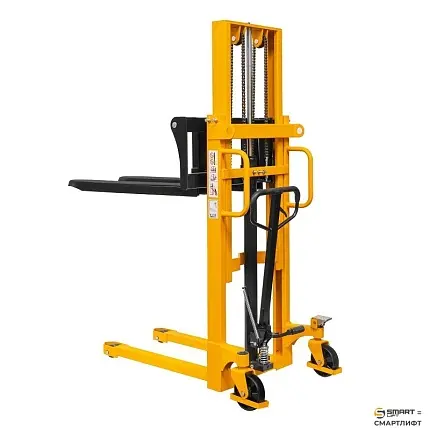 Ручной гидравлический штабелер СМАРТЛИФТ (SMARTLIFT) CTY-E15-20 (г/п 1500 кг; 2 м; вилы 330-860 мм)