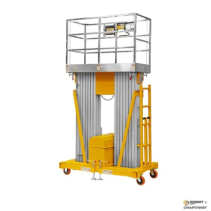 Подъемник двухмачтовый СМАРТЛИФТ (SMARTLIFT) GTWY 10-200S (г/п 200; AC&DC; 10 м)
