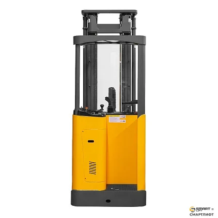 Самоходный штабелер с кабиной электрический СМАРТЛИФТ (SMARTLIFT) CDD15C (г/п 1500 кг; 6,5 м; li-ion 25,6В / 300Ач, PV, EPS)