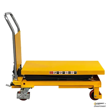 Гидравлический подъемный стол СМАРТЛИФТ (SMARTLIFT) PTS 500 (г/п 500 кг; 905х500 мм; 1,5 м)