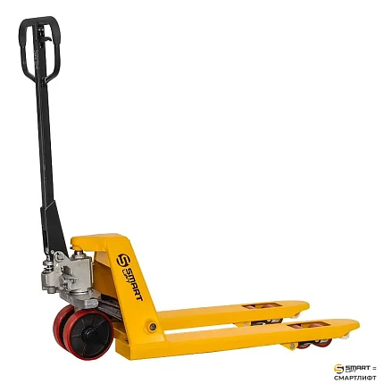 Гидравлическая тележка (рохля)  СМАРТЛИФТ (SMARTLIFT) SD-S (BF25; г/п 2500 кг; 800х550 мм; PDP)