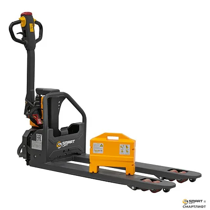 Электрическая самоходная тележка СМАРТЛИФТ (SMARTLIFT) CBD15W-Lix (г/п 1500 кг; li-ion 48В / 20Ач)