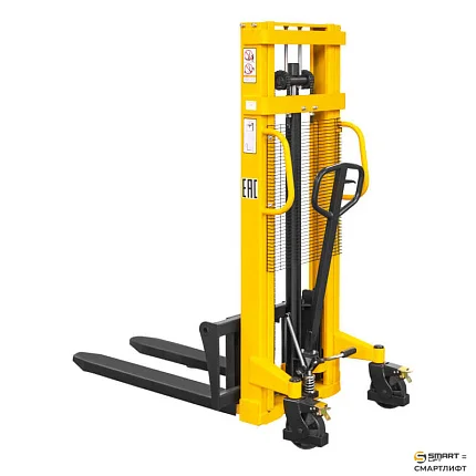 Ручной гидравлический штабелер СМАРТЛИФТ (SMARTLIFT) SDA 1525 (г/п 1500 кг; 2,5 м; вилы 300-850 мм)