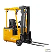 Вилочный погрузчик электрический трёхопорный СМАРТЛИФТ (SMARTLIFT) TKA15H (г/п 1500 кг; 3 м; 24В / 350Ач) - 1