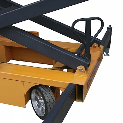 Подъемник ножничный несамоходный SMARTLIFT SJY-0.5-9 (г/п 500 кг; AC&DC; 9 м) 