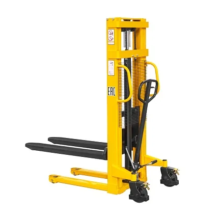Ручной гидравлический штабелер SMARTLIFT SDA 1525 (г/п 1500 кг; 2,5 м; фиксированные вилы) 