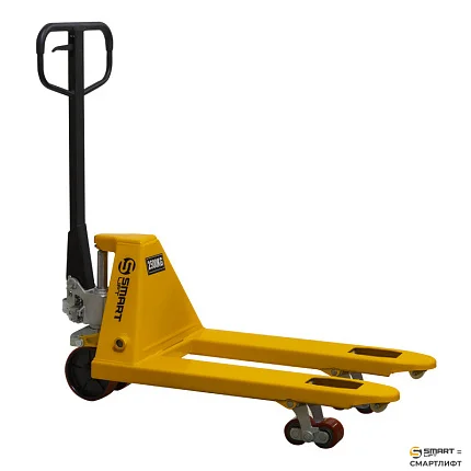 Гидравлическая тележка (рохля)  СМАРТЛИФТ (SMARTLIFT) SD-S (AC25; M; г/п 2500 кг; 800х550 мм; PDP)