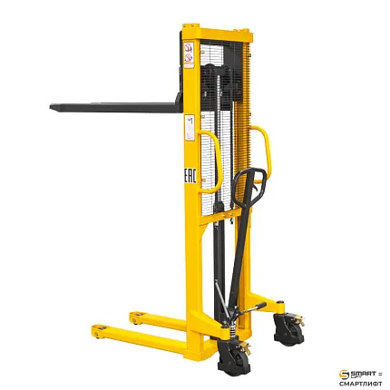 Ручной гидравлический штабелер СМАРТЛИФТ (SMARTLIFT) SDA 1016 (г/п 1000 кг; 1,6 м; фиксированные вилы)