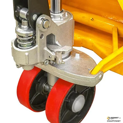 Гидравлическая тележка (рохля)  СМАРТЛИФТ (SMARTLIFT) SD-L (BF25; г/п 2500 кг; 2000х550 мм; PDP)