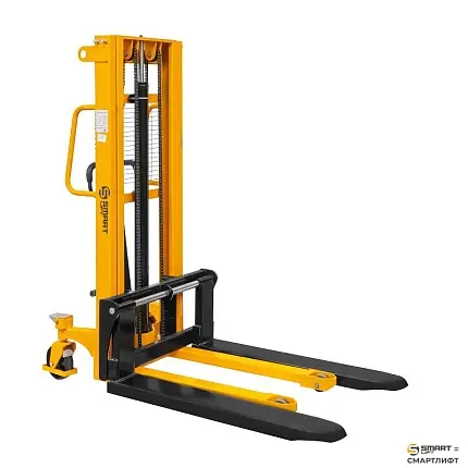 Ручной гидравлический штабелер СМАРТЛИФТ (SMARTLIFT) CTY-E15-20 (г/п 1500 кг; 2 м; вилы 330-860 мм)