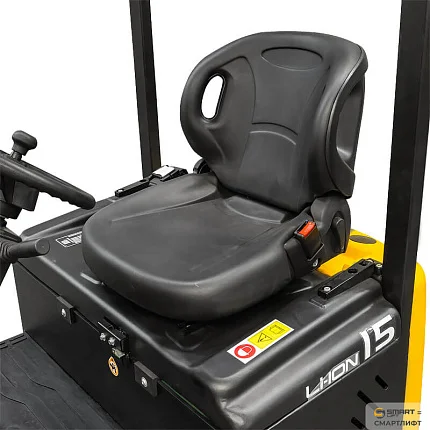 Вилочный погрузчик электрический трёхопорный СМАРТЛИФТ (SMARTLIFT) EFS151 (г/п 1500 кг; 4,5 м; li-ion 48В / 150Ач)