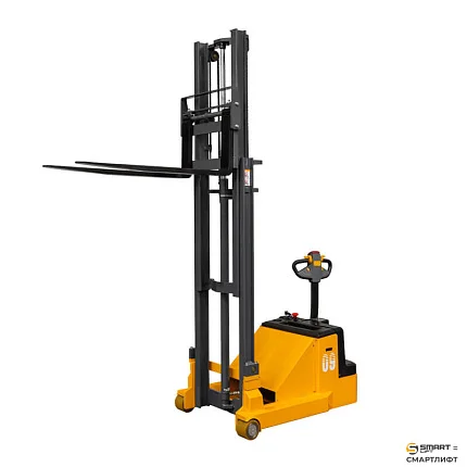 Штабелер самоходный с противовесом электрический СМАРТЛИФТ (SMARTLIFT) MBB09 (г/п 900 кг; 3 м; 24В / 100Ач)