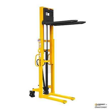 Ручной гидравлический штабелер СМАРТЛИФТ (SMARTLIFT) SDJ 1025 (г/п 1000 кг; 2,5 м; фиксированные вилы)