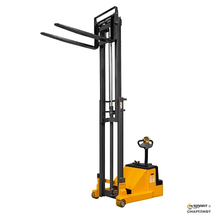 Штабелер самоходный с противовесом электрический СМАРТЛИФТ (SMARTLIFT) MBB09 (г/п 900 кг; 3 м; 24В / 100Ач)