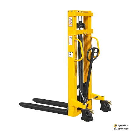 Ручной гидравлический штабелер СМАРТЛИФТ (SMARTLIFT) SDJ 1025 (г/п 1000 кг; 2,5 м; фиксированные вилы)