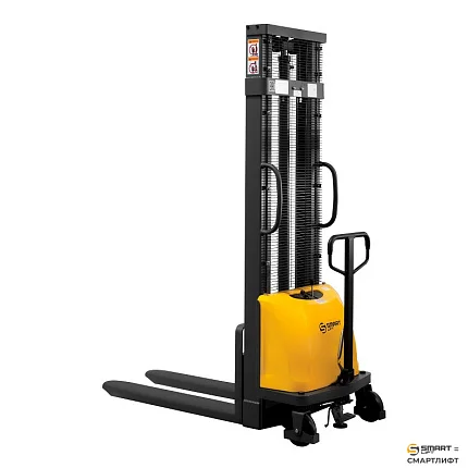 Штабелер с электроподъемом СМАРТЛИФТ (SMARTLIFT) CDD15B-E (г/п 1500 кг; 2,5 м; 12В / 120Ач)