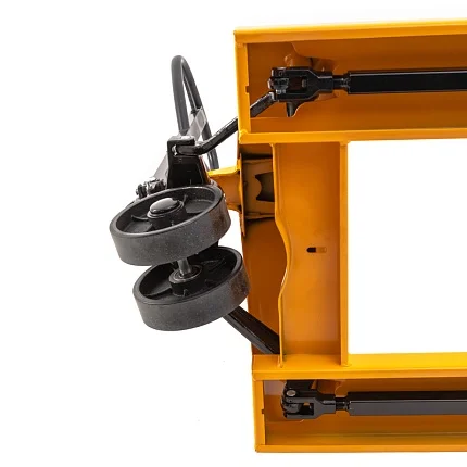 Гидравлическая тележка (рохля)  SMARTLIFT SD-W (CBY-BF2.5; г/п 2500 кг; 1220х685 мм; PDP)