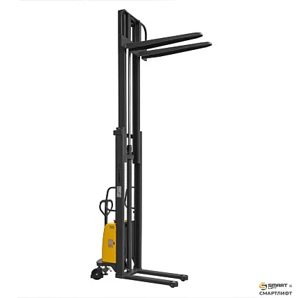 Штабелер с электроподъемом СМАРТЛИФТ (SMARTLIFT) SPN 1535 (г/п 1500 кг; 3,5 м; 12В / 120Ач)