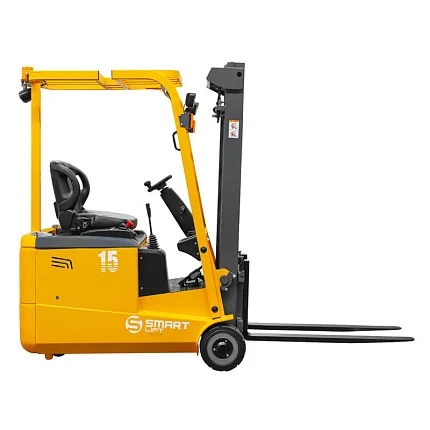 Электропогрузчик трёхопорный SMARTLIFT TKA15H (г/п 1500 кг; 3 м; 24В / 350Ач)