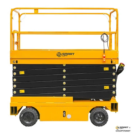 Подъемник ножничный самоходный СМАРТЛИФТ (SMARTLIFT) SJY-0.3-13A (г/п 300 кг; 12,8 м)