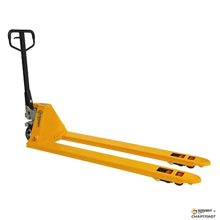 Гидравлическая тележка (рохля)  СМАРТЛИФТ (SMARTLIFT) SD-L (BF25; г/п 2500 кг; 1500х550 мм; RDP)