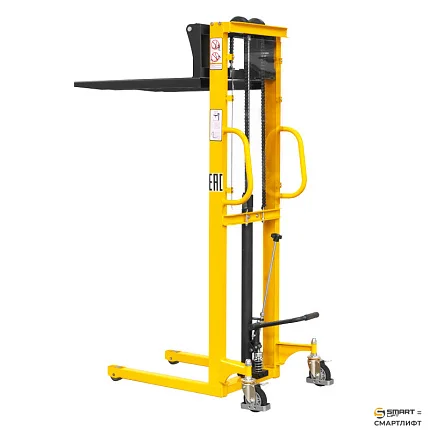 Ручной гидравлический штабелер СМАРТЛИФТ (SMARTLIFT) SDA 0516 (г/п 500 кг; 1,6 м; вилы 210-620 мм)