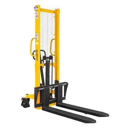 Ручной гидравлический штабелер SMARTLIFT SDJ 1516 (г/п 1500 кг; 1,6 м; вилы 310-830 мм) 