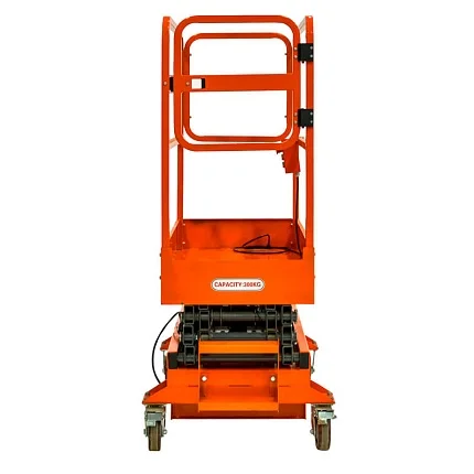 Подъемник ножничный несамоходный SMARTLIFT SJY-0.3-3.9 (г/п 300 кг; 220В; 3,9 м) 