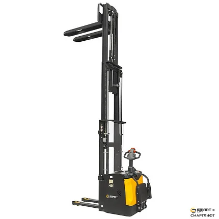 Штабелер электрический самоходный СМАРТЛИФТ (SMARTLIFT) ES16-RS (г/п 1600 кг; 4,5 м; 24В / 280Ач)