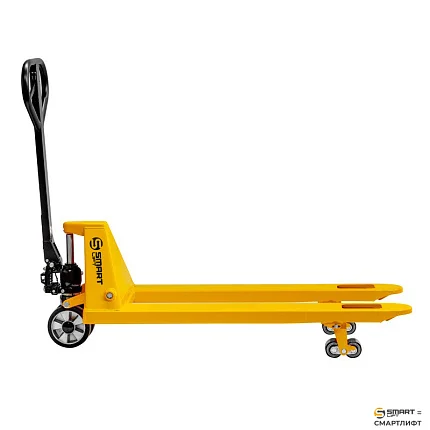 Гидравлическая тележка (рохля)  СМАРТЛИФТ (SMARTLIFT) SB (DF-III; г/п 2500 кг; 1150x550 мм; RDP)