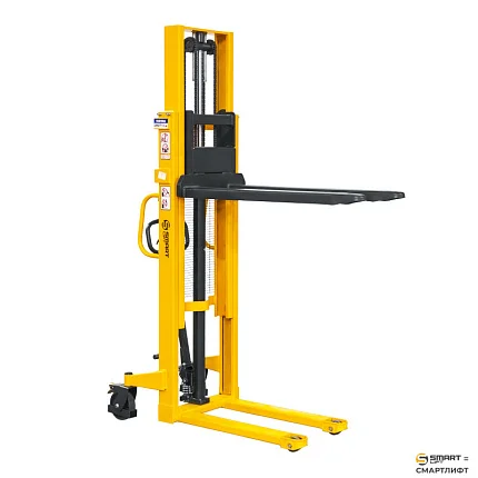 Ручной гидравлический штабелер СМАРТЛИФТ (SMARTLIFT) SDJ 1025 (г/п 1000 кг; 2,5 м; фиксированные вилы)