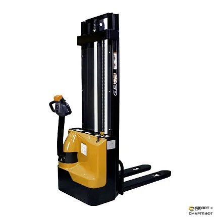 Сопровождаемый штабелер электрический самоходный СМАРТЛИФТ (SMARTLIFT) ES15-15ES (г/п 1500 кг; 3,6 м; 24В / 125Ач)