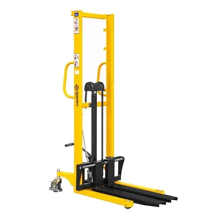 Ручной гидравлический штабелер SMARTLIFT SDJ 0516 (г/п 500 кг; 1,6 м; вилы 200-550 мм) 