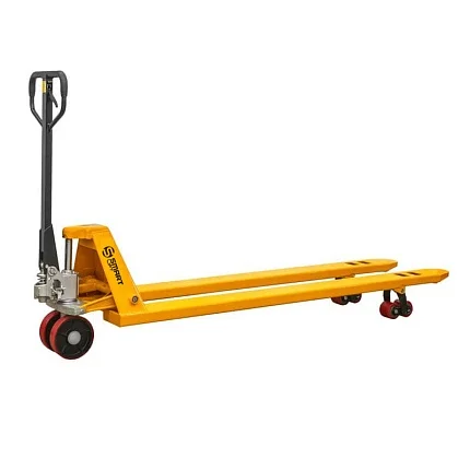 Гидравлическая тележка (рохля)  SMARTLIFT SD-L (BF25; г/п 2500 кг; 2000х550 мм; PDP) 