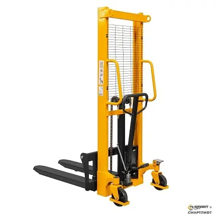 Ручной гидравлический штабелер СМАРТЛИФТ (SMARTLIFT) CTY-E10-16 (г/п 1000 кг; 1,6 м; вилы 330-860 мм)