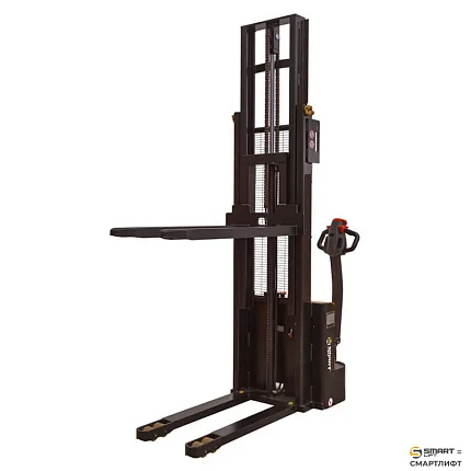 Сопровождаемый штабелер электрический самоходный СМАРТЛИФТ (SMARTLIFT) EST122 (г/п 1200 кг; 3,6 м; 24В / 85Ач)