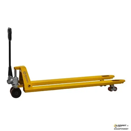 Гидравлическая тележка (рохля)  СМАРТЛИФТ (SMARTLIFT) SD-L (AC25; J; г/п 2500 кг; 2000х550 мм; PDP)