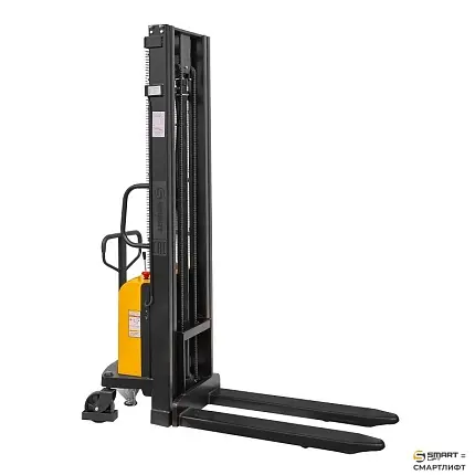 Штабелер с электроподъемом СМАРТЛИФТ (SMARTLIFT) SPN 1530 (г/п 1500 кг; 3 м; 12В / 120Ач)