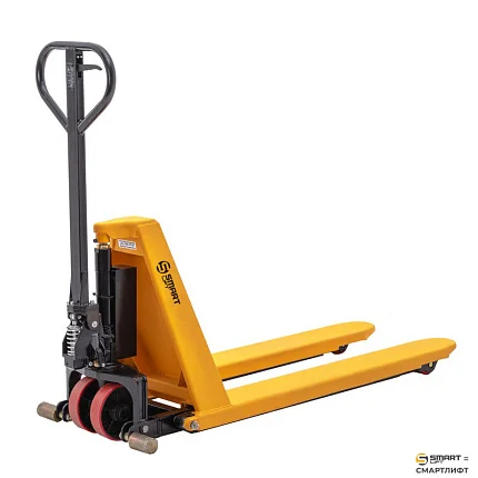 Гидравлическая тележка (рохля)  СМАРТЛИФТ (SMARTLIFT) SD-HL (HLT15; г/п 1500 кг; 1150х540 мм; высокоподъемная 800 мм)