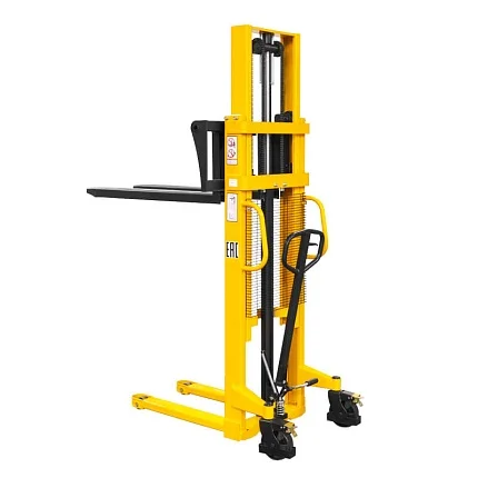 Ручной гидравлический штабелер SMARTLIFT SDJ 1025 (г/п 1000 кг; 2,5 м; вилы 310-830 мм) 