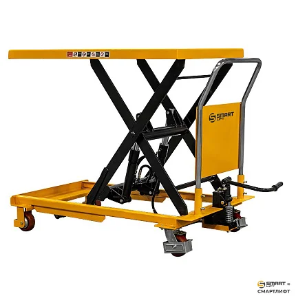 Гидравлический подъемный стол СМАРТЛИФТ (SMARTLIFT) PT 500D (г/п 500 кг; 1200х800 мм; 0,9 м)