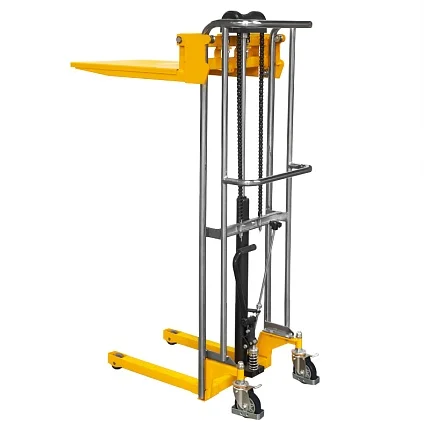 Штабелер гидравлический SMARTLIFT PJ4150 (г/п 400 кг; 1,5 м; с вилами и площадкой) 