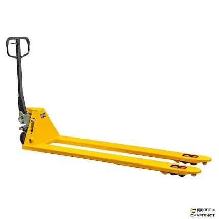 Гидравлическая тележка (рохля)  СМАРТЛИФТ (SMARTLIFT) SD-L (AC25; г/п 2500 кг; 1800х550 мм; PDP)