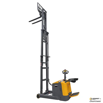 Штабелер электрический самоходный СМАРТЛИФТ (SMARTLIFT) CQD20R (г/п 2000 кг; 5,6 м; li-ion 25,6В / 300Ач, PV, EPS)