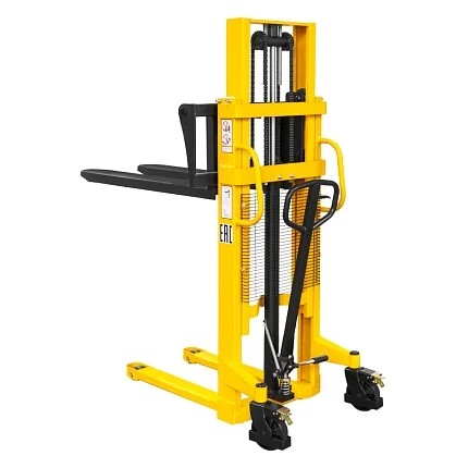 Ручной гидравлический штабелер SMARTLIFT SDA 1020 (г/п 1000 кг; 2 м; вилы 300-850 мм) 