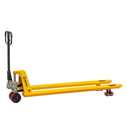 Гидравлическая тележка (рохля)  SMARTLIFT SD-L (CBY-BF2.5; г/п 2500 кг; 1500х550 мм; PDP)