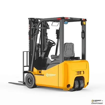 Вилочный погрузчик электрический трёхопорный СМАРТЛИФТ (SMARTLIFT) TCL101 (г/п 1000 кг; 4,5 м; li-ion 80В / 100Ач)