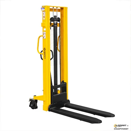 Ручной гидравлический штабелер СМАРТЛИФТ (SMARTLIFT) SDJ 1530 (г/п 1500 кг; 3 м; фиксированные вилы)